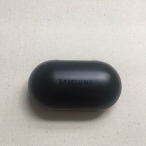 Samsung Galaxy Buds (Black) with charger and case